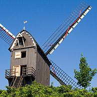 Zuid Duinenmolen / Zuid-abdijmolen te Koksijde, België
